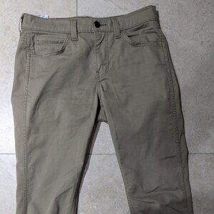 RARE Vintage BLACK LABEL Levi's 511 Skinny Jean Khaki's - 30Wx32L